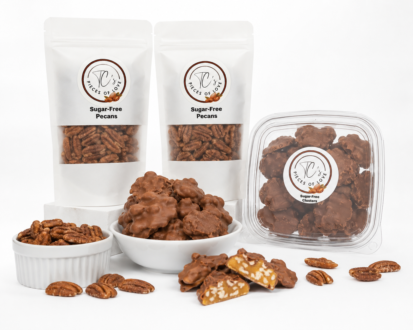 Sugar-Free Gourmet Pecans & Clusters